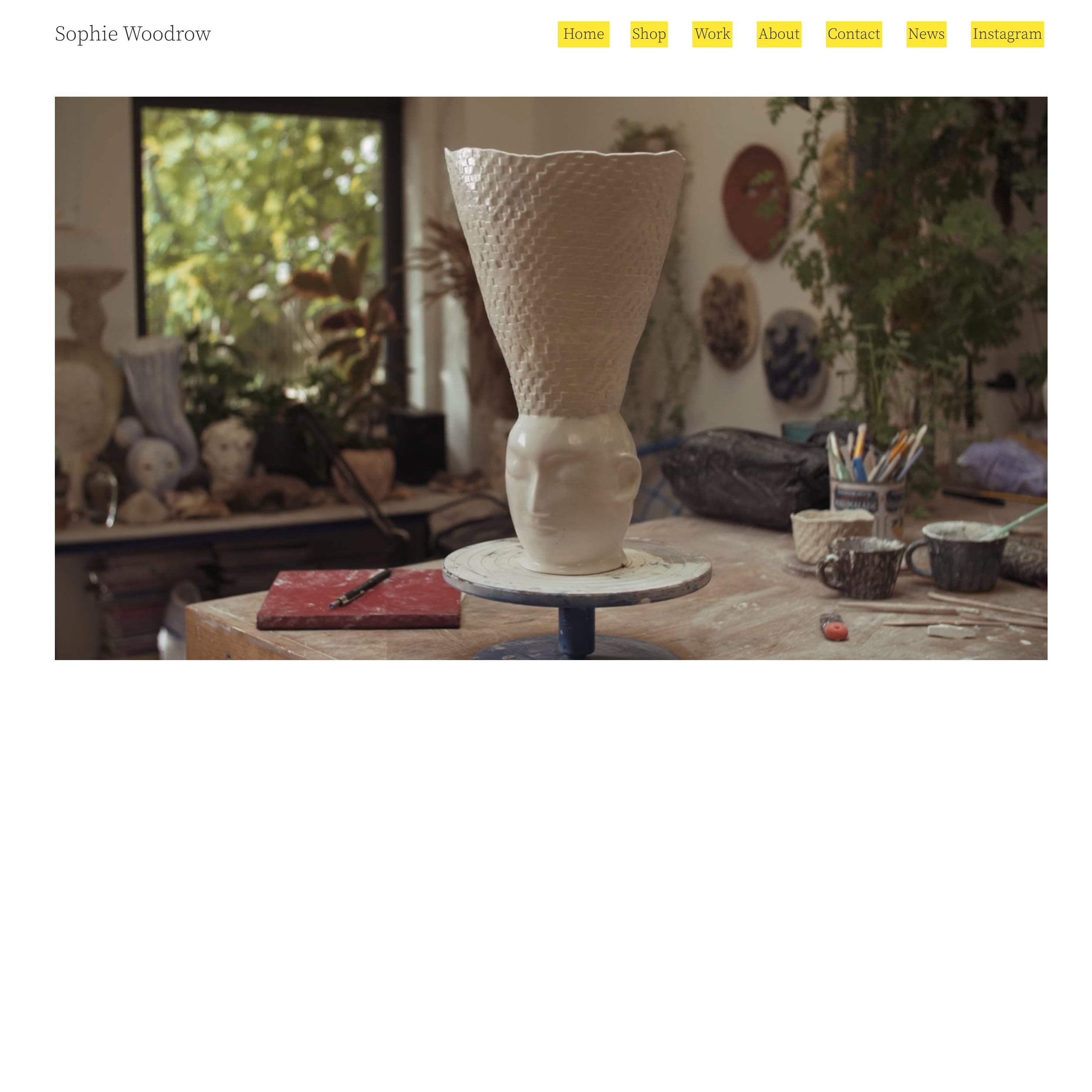 sophie woodrow sculptures